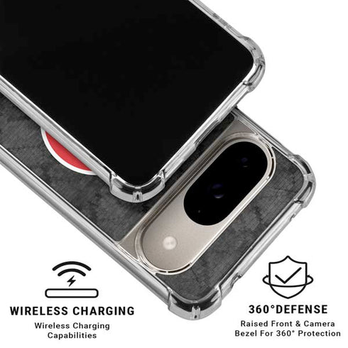 NBA Atlanta Hawks Dark Rust Google Pixel 10 Clear Case